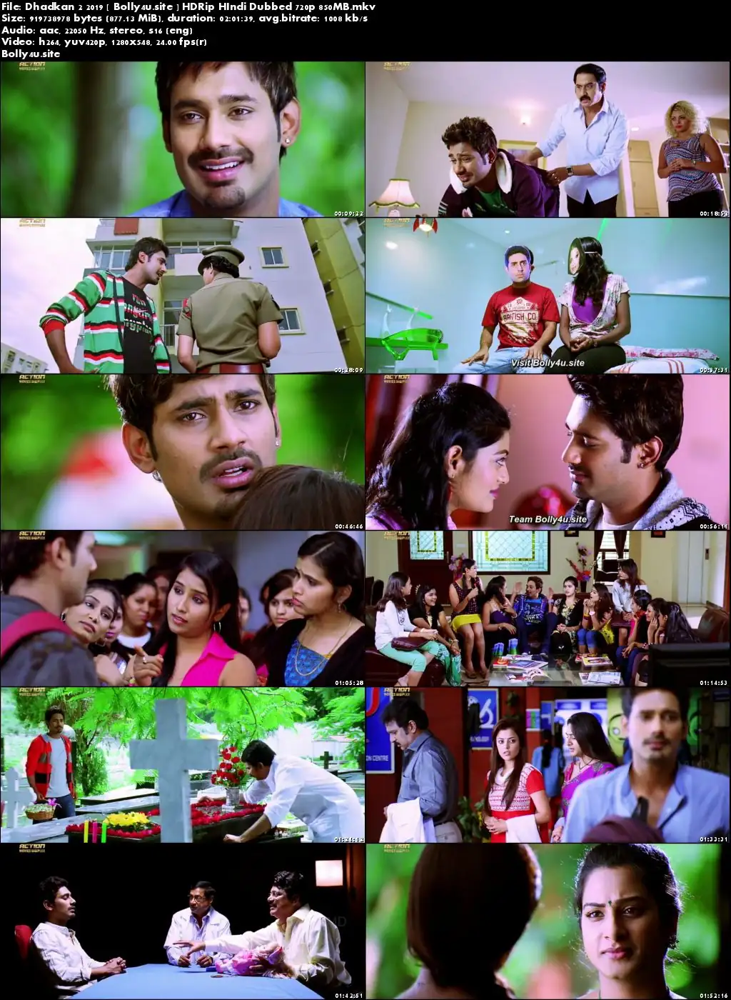 Dhadkan 2 2019 HDRip 300MB Hindi Dubbed 480p Download