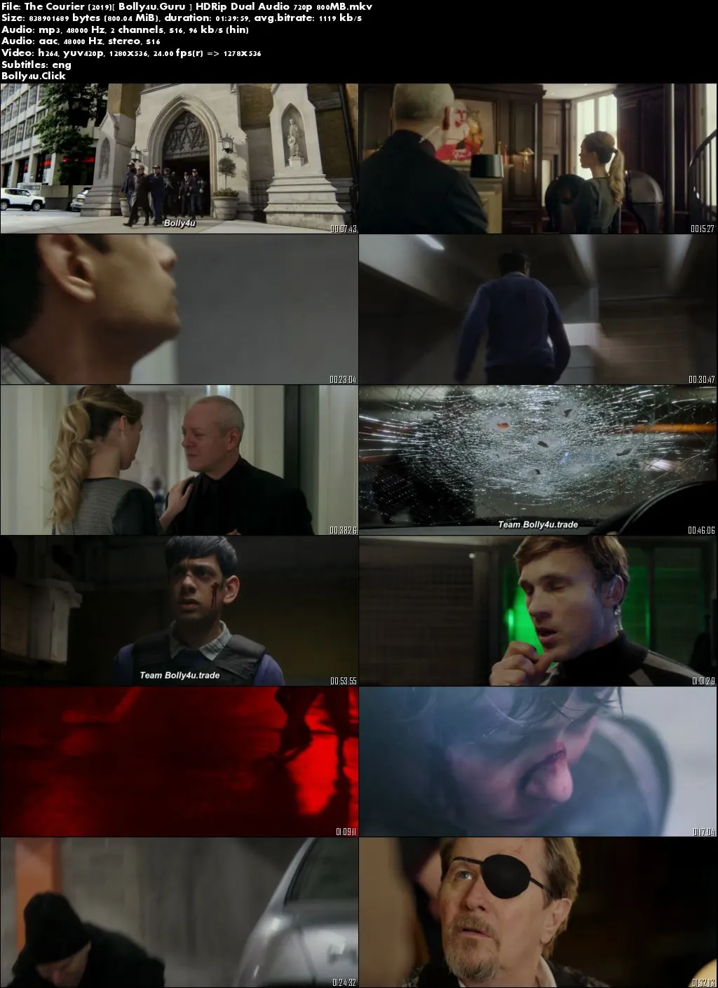 The Courier 2019 HDRip 800MB Hindi Dual Audio 720p Download The Courier 2019 HDRip 800MB Hindi Dual Audio 720p Download