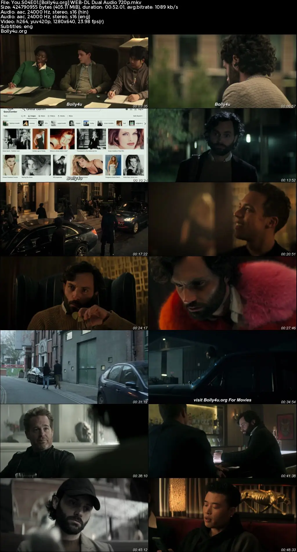 You 2023 WEB-DL Hindi Dual Audio ORG Part 1 S04 Complete Download 720p  480p