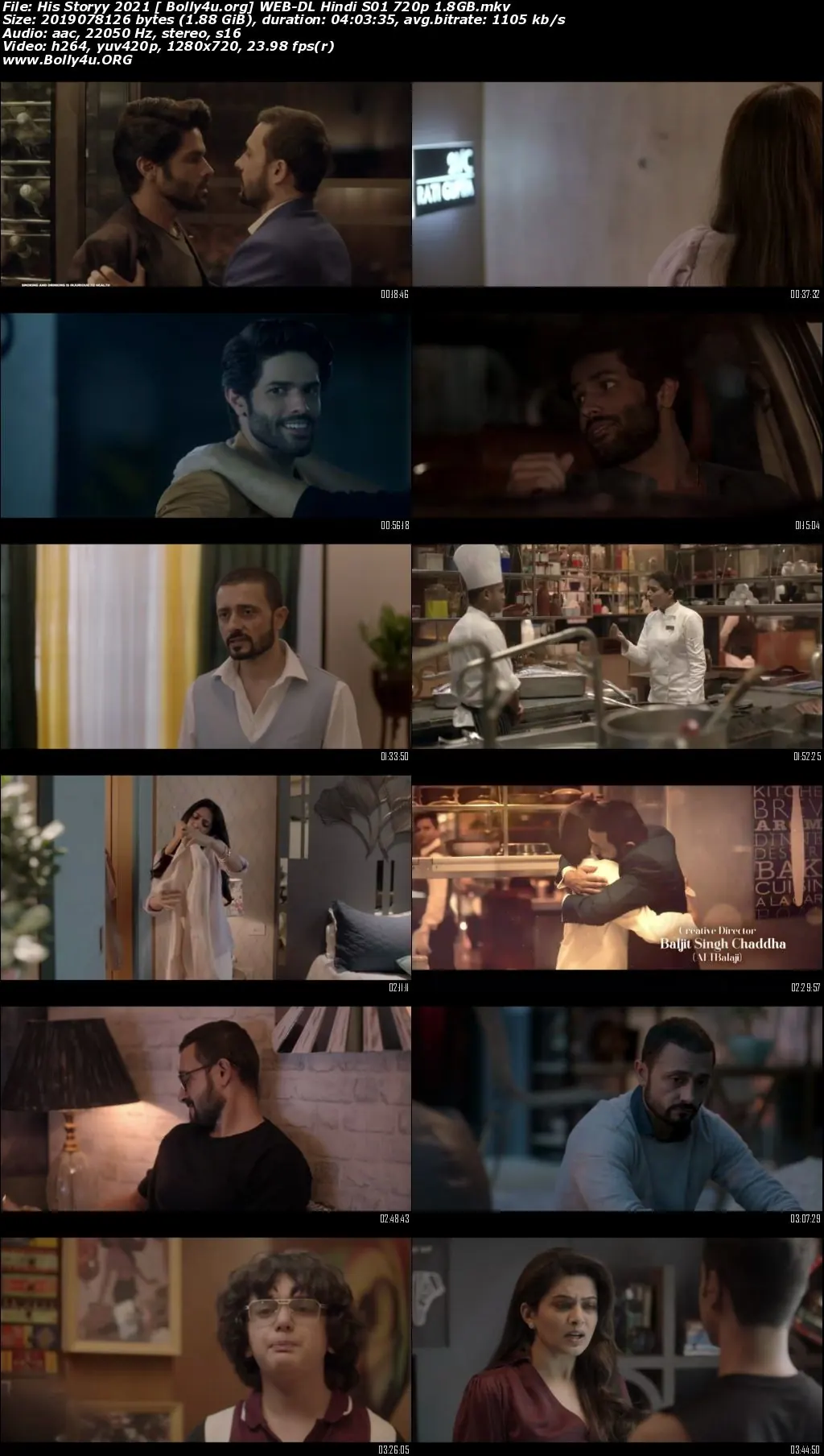 His Storyy 2021 WEB-DL 700Mb Hindi S01 Download 480p