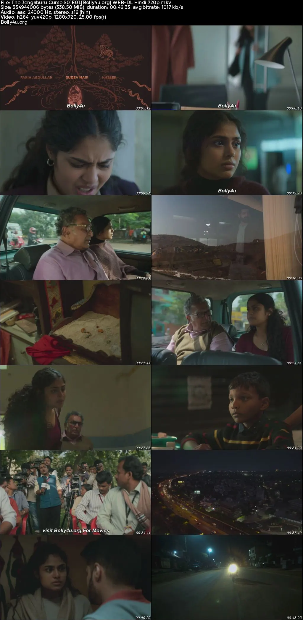 The Jengaburu Curse 2023 WEB-DL Hindi S01 Complete Download 720p  480p