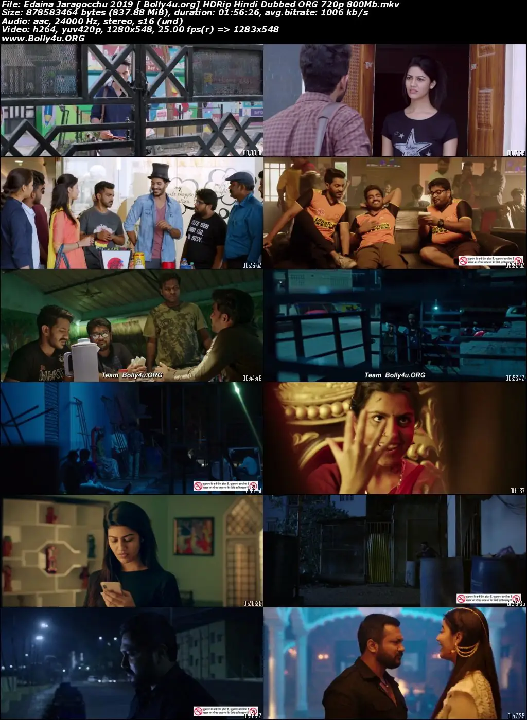Edaina Jaragocchu 2019 HDRip 350MB Hindi Dubbed ORG 480p Download