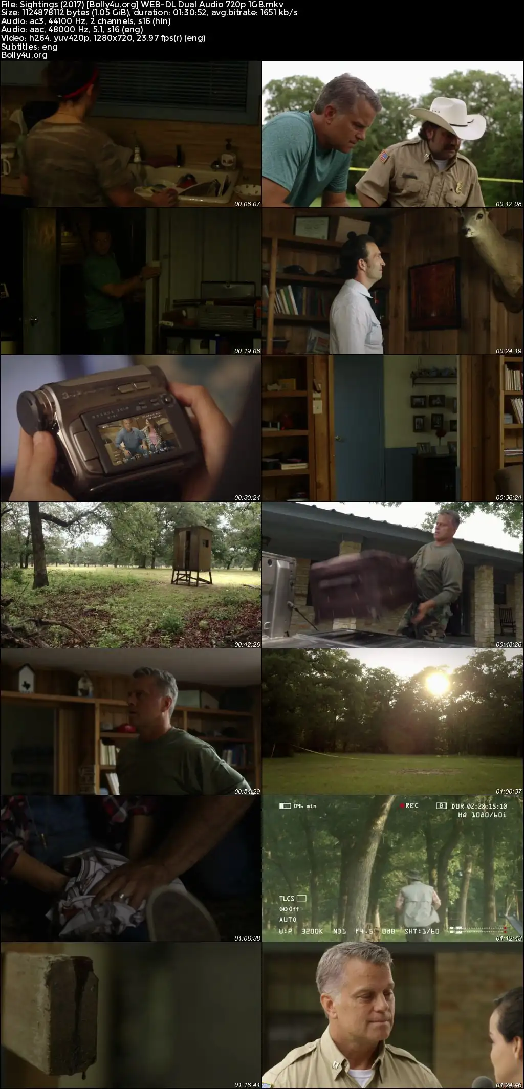 Sightings 2017 WEB-DL Hindi Dual Audio ORG Full Movie Download 720p  480p