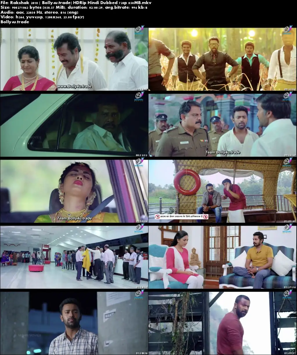 Rakshak 2018 HDRip 850MB Hindi Dubbed 720p Download