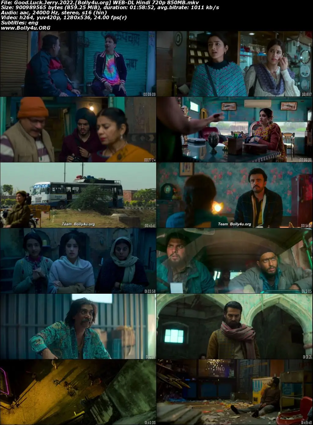 Good Luck Jerry 2022 WEB-DL Hindi Full Movie Download 1080p  720p  480p