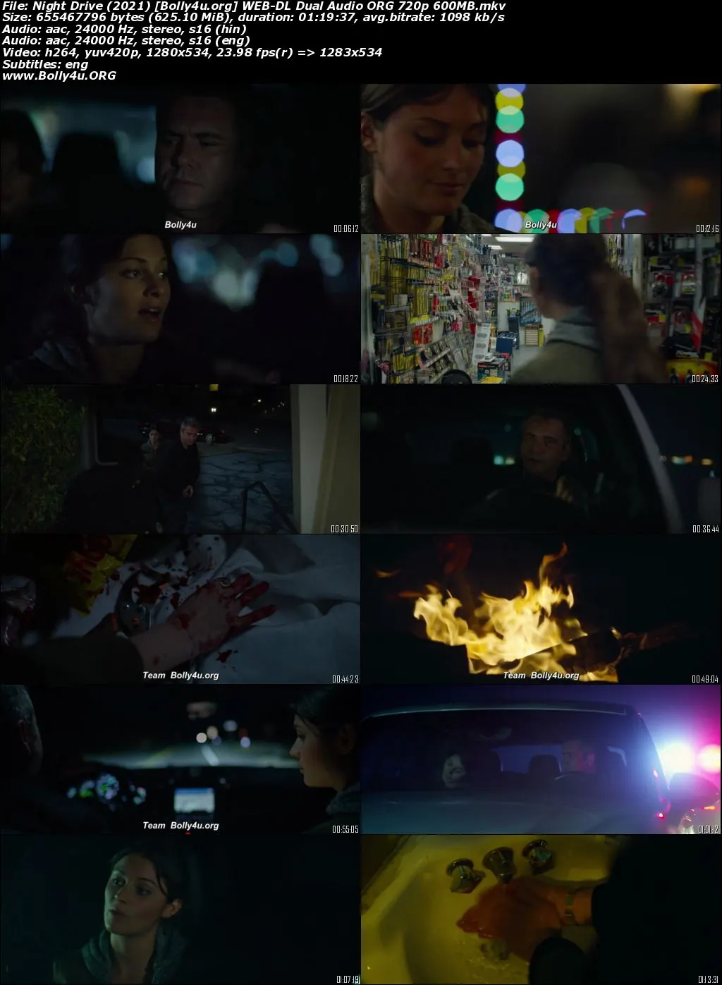 Night Drive 2021 WEB-DL Hindi Dual Audio ORG Full Movie Download 1080p  720p  480p