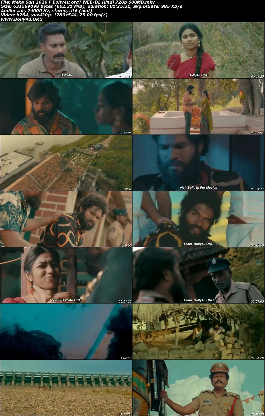 Meka Suri 2020 WEB-DL 600Mb Hindi Dubbed 720p Download