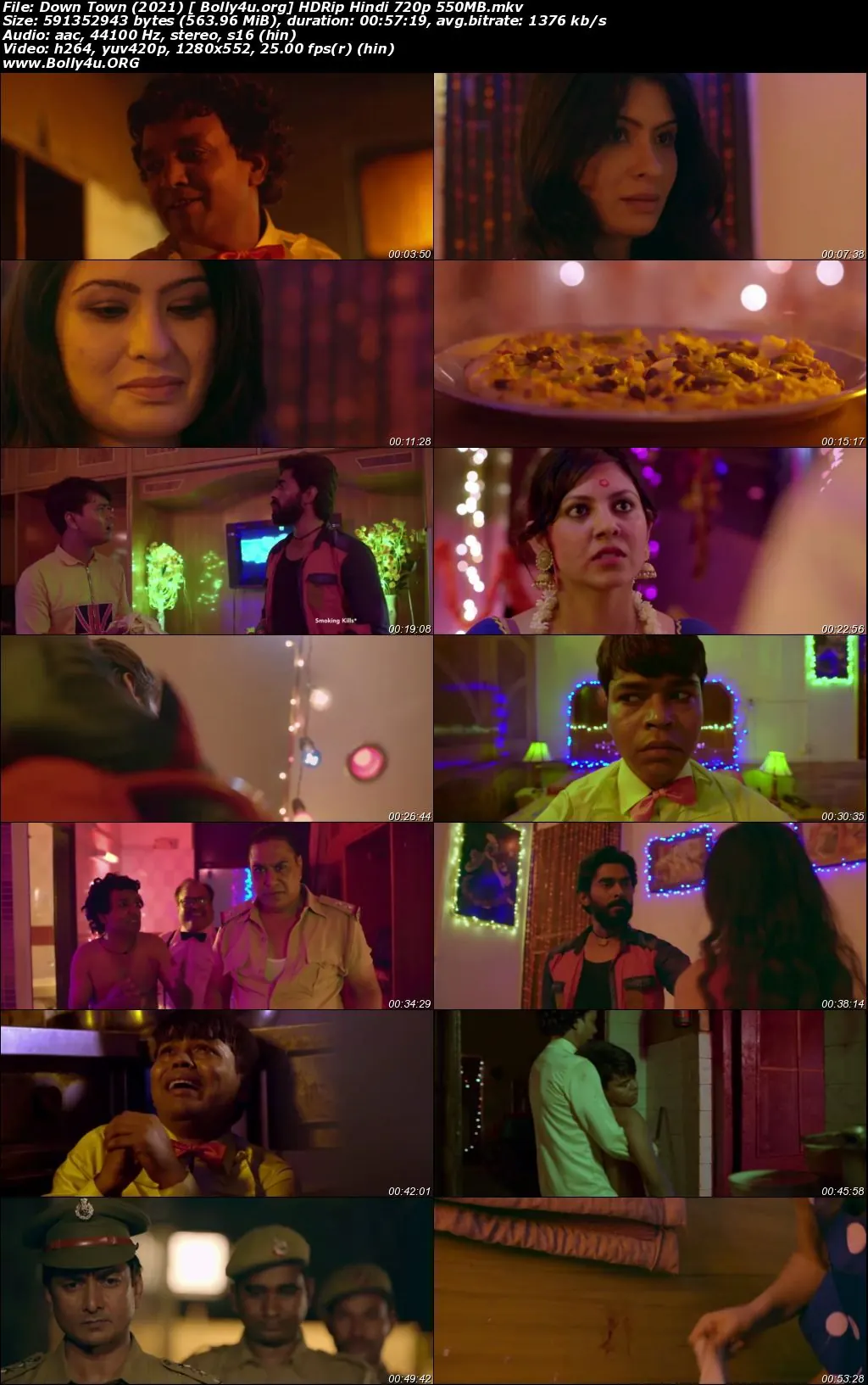 Down Town 2021 HDRip 550MB Hindi 720p Download