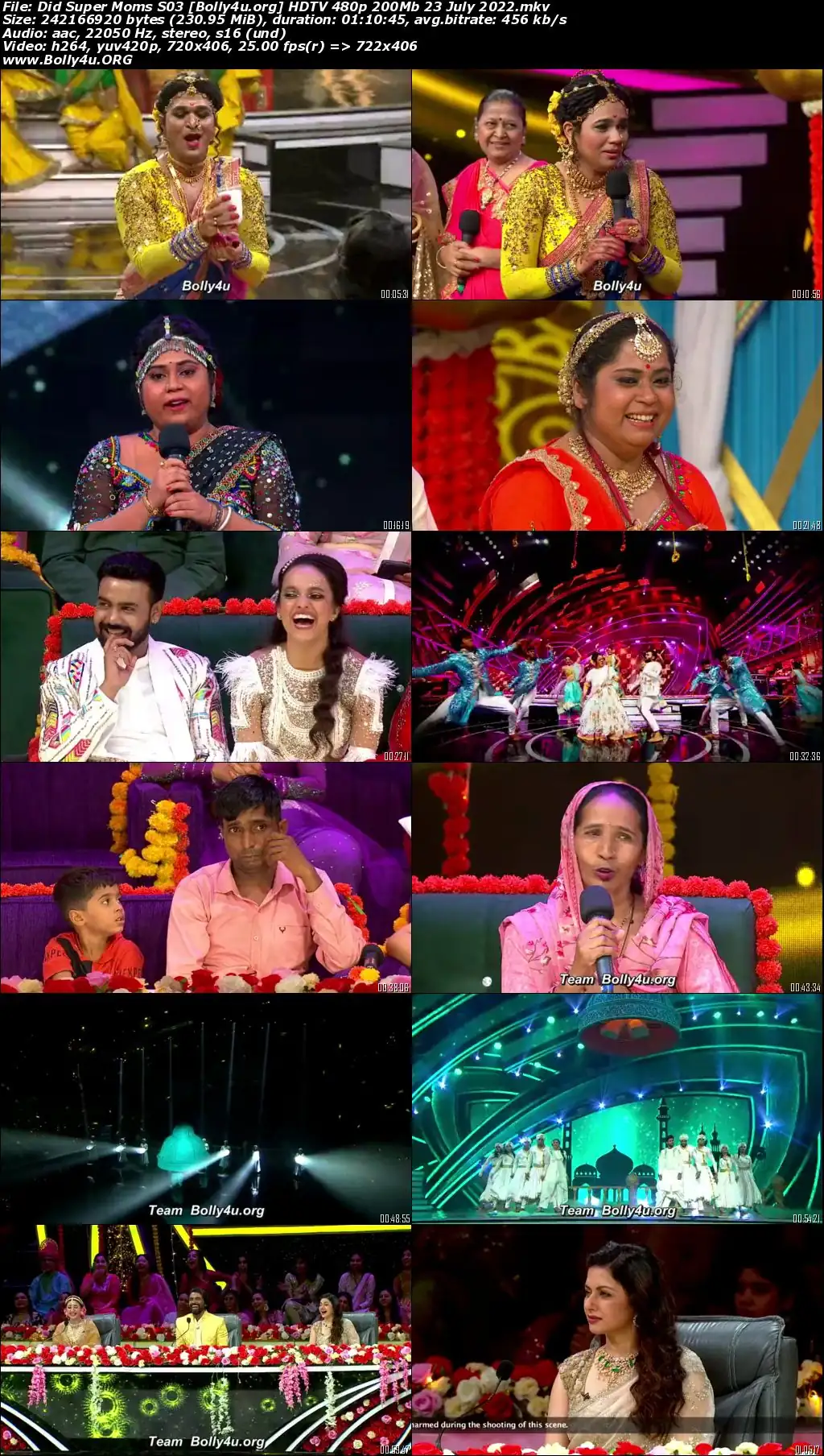 DID Super Moms S03 HDTV 480p 200Mb 23 July 2022 Download