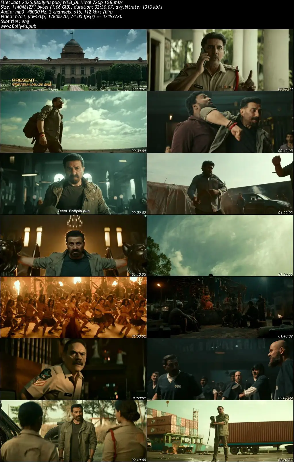 Jaat 2025 WEB-DL Hindi Full Movie Download 1080p  720p  480p