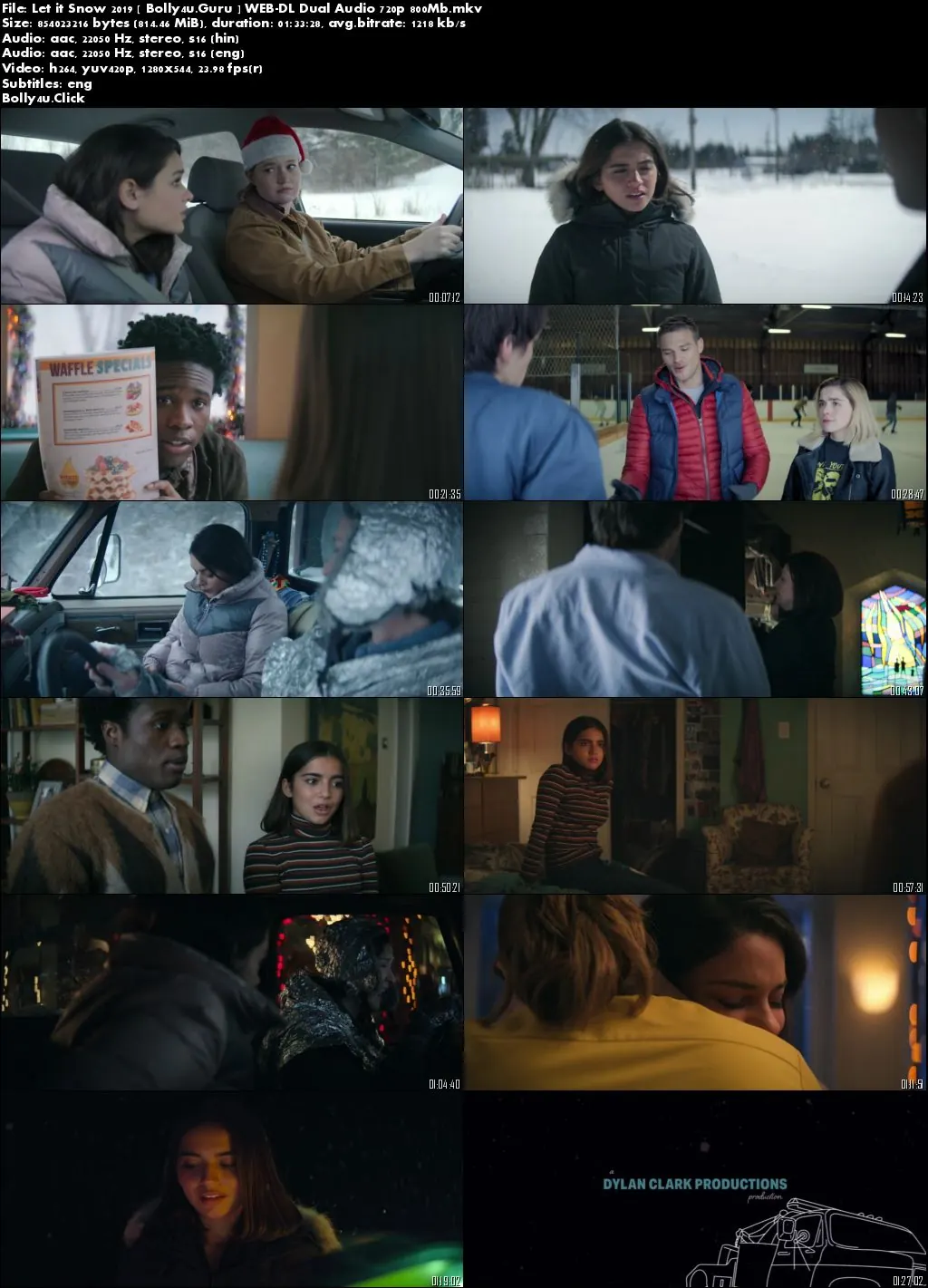 Let it Snow 2019 WEB-DL 300MB Hindi Dual Audio 480p Download