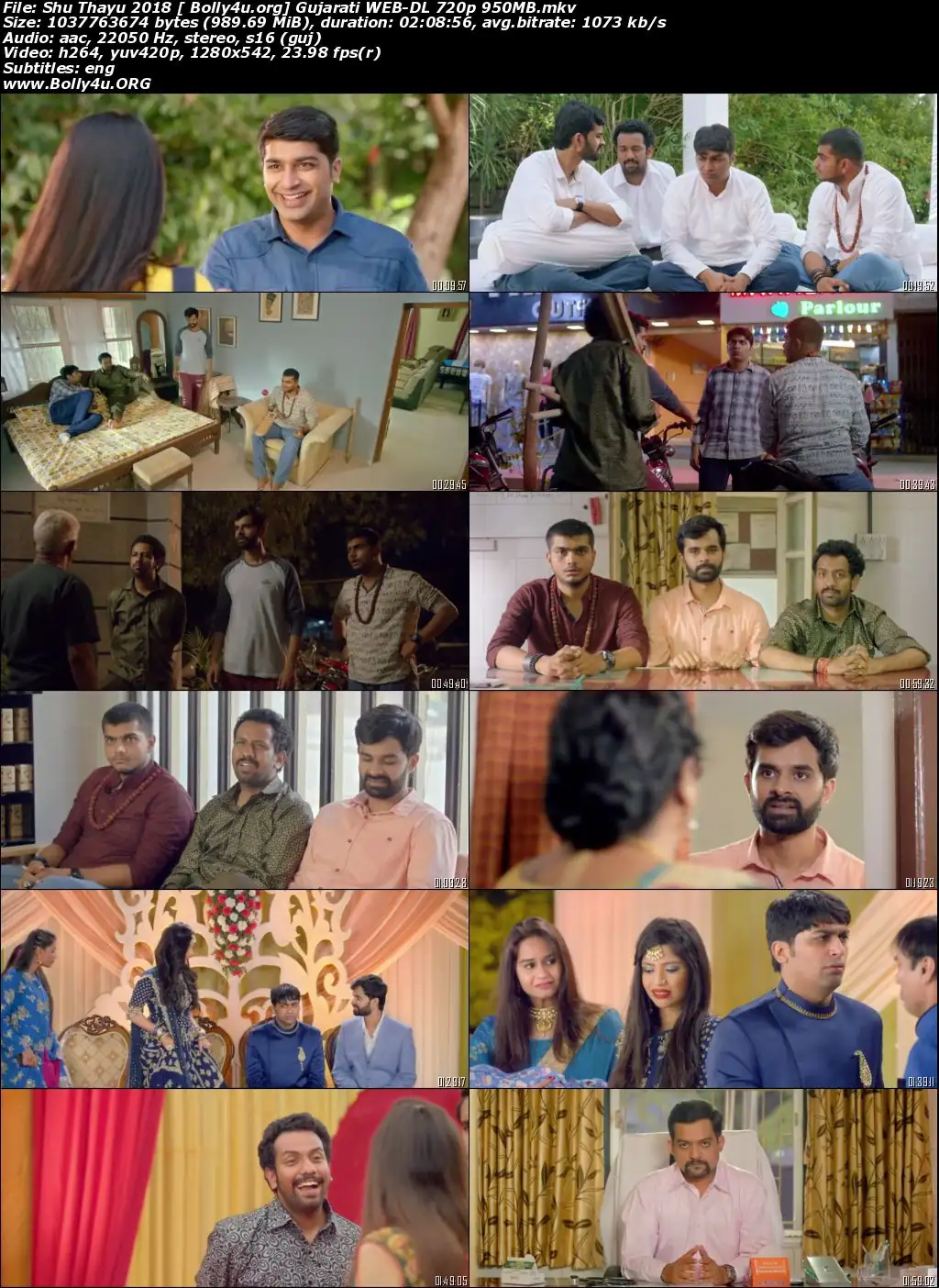 Shu Thayu 2018 WEB-DL 400MB Gujarati 480p ESubs Download Shu Thayu 2018 WEB-DL 400MB Gujarati 480p ESubs Download