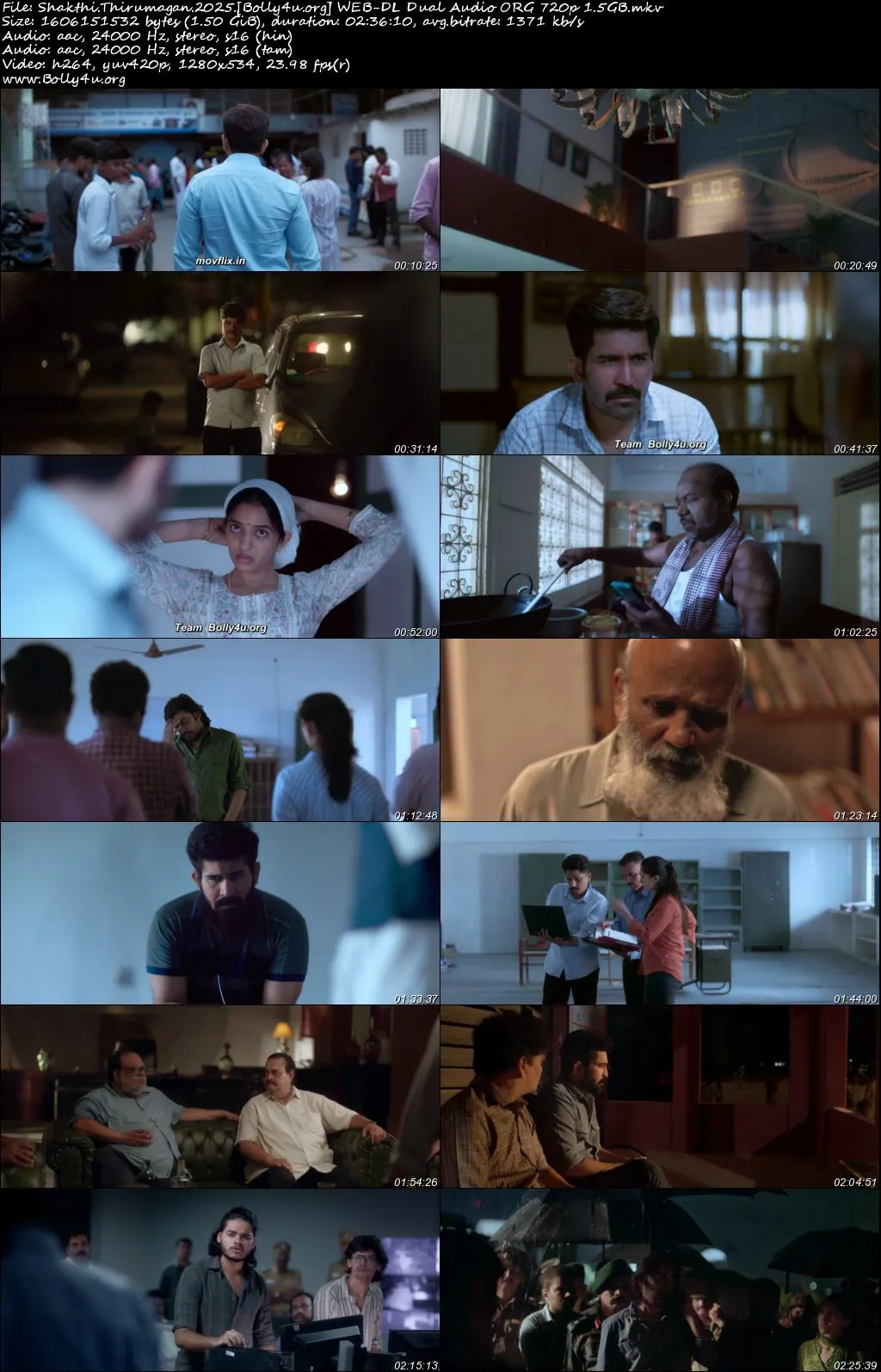 Shakthi Thirumagan 2025 WEB-DL UNCUT Hindi Dual Audio ORG Full Movie Download 1080p  720p  480p