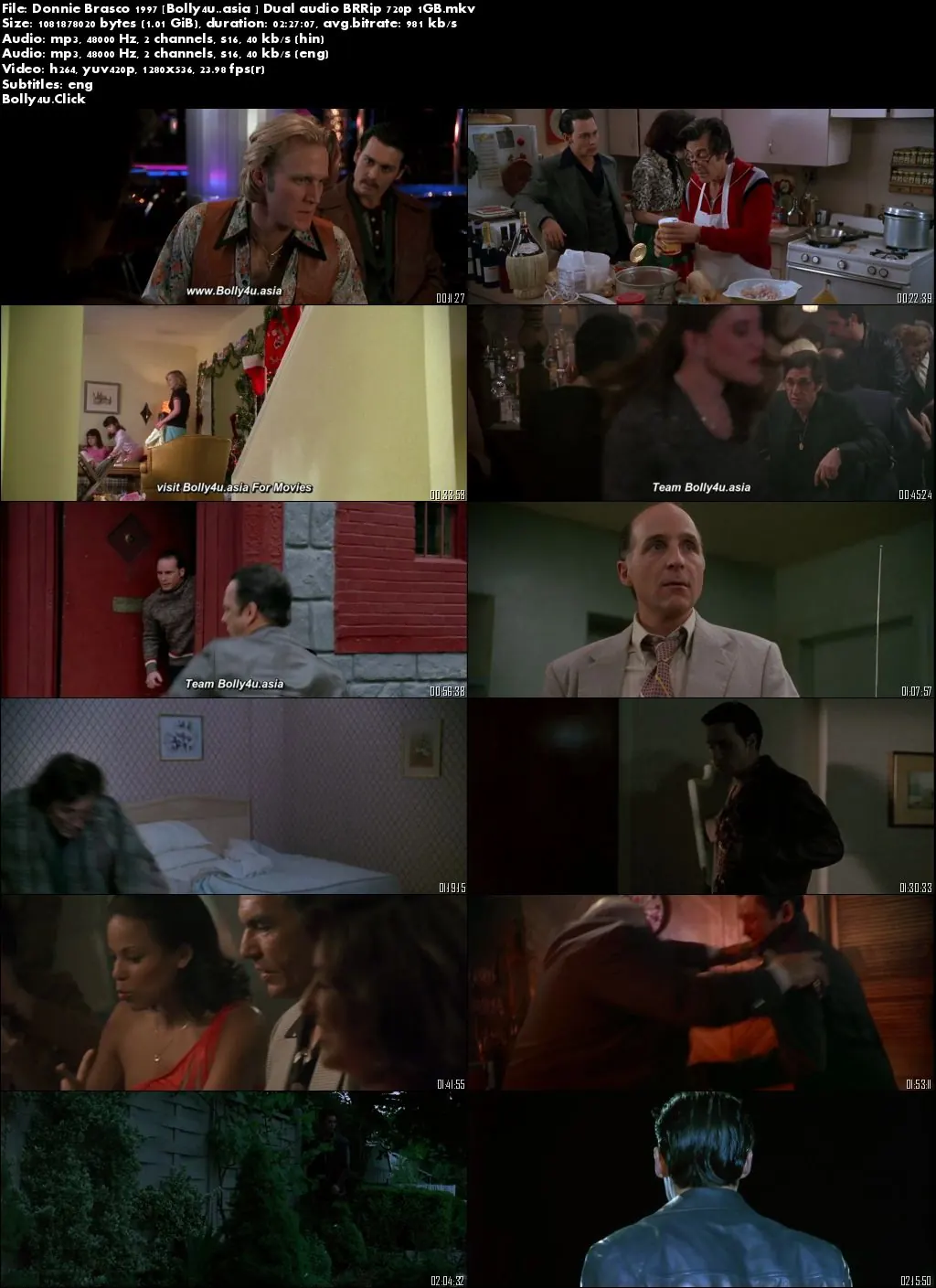Donnie Brasco 1997 BRRip 1Gb Hindi Dual Audio 720p Download
