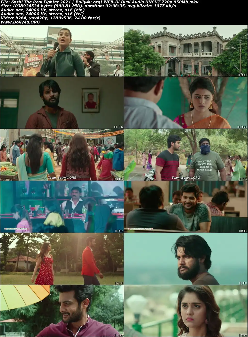 Sashi The Real Fighter 2021 WEB-DL 900Mb UNCUT Hindi Dual Audio 720p Download