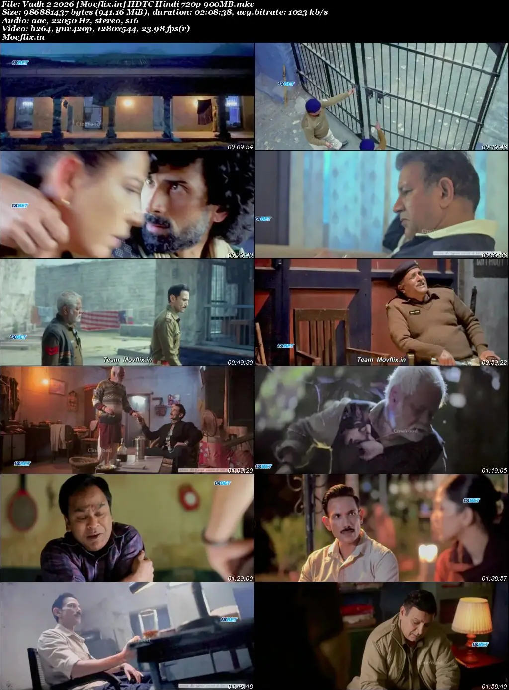 Vadh 2 2026 HDTC Hindi Full Movie Download 1080p  720p  480p