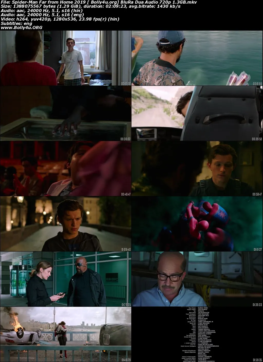 Spider-Man Far From Home 2019 BluRay 1.3GB Hindi Dual Audio ORG 720p Download Spider-Man Far From Home 2019 BluRay 1.3GB Hindi Dual Audio ORG 720p Download