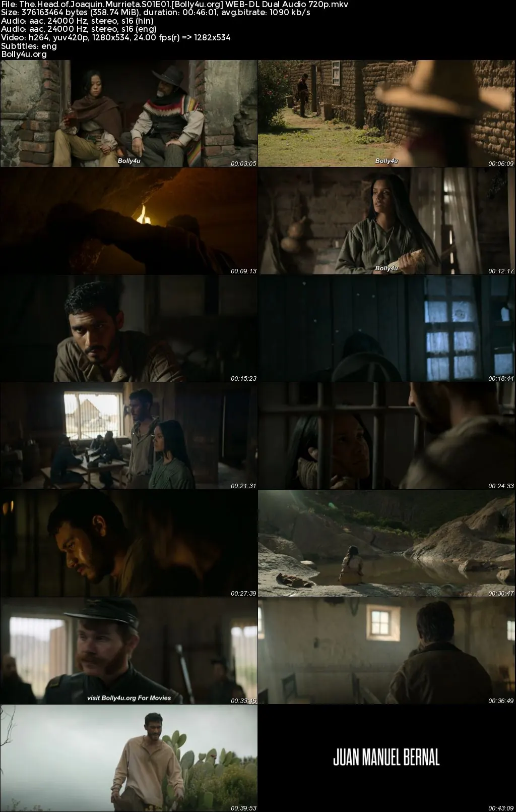 The Head of Joaquin Murrieta 2023 WEB-DL Hindi Dual Audio ORG S01 Complete Download 720p 480p The Head of Joaquin Murrieta 2023 WEB-DL Hindi Dual Audio ORG S01 Complete Download 720p 480p