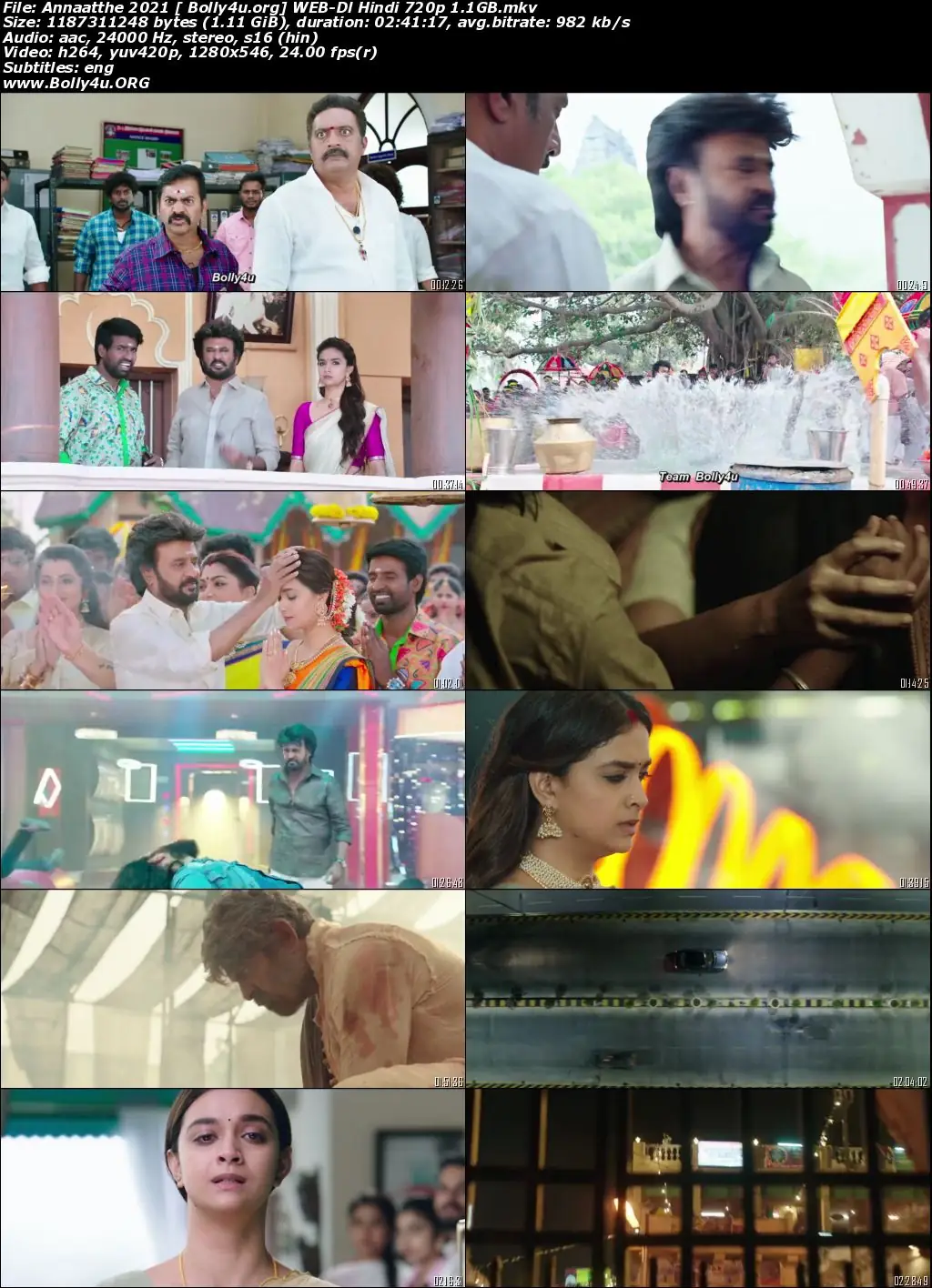 Annaatthe 2021 WEB-DL 450MB Hindi Dubbed Movie Download 480p ESub Annaatthe 2021 WEB-DL 450MB Hindi Dubbed Movie Download 480p ESub