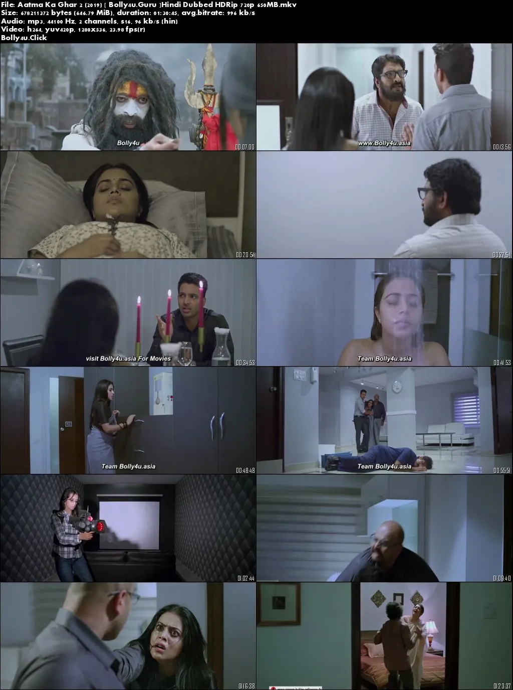 Aatma Ka Ghar 2 2019 HDRip 650MB Hindi Dubbed 720p Download
