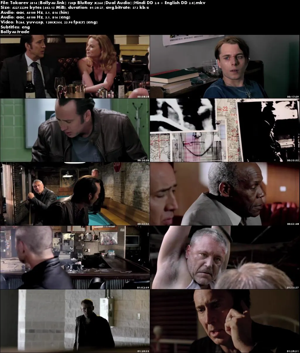 Tokarev 2014 BluRay 300MB Hindi Dual Audio 480p ESub Download
