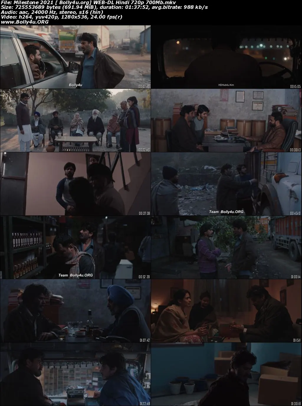 Milestone 2021 WEB-DL 700Mb Hindi Movie Download 720p