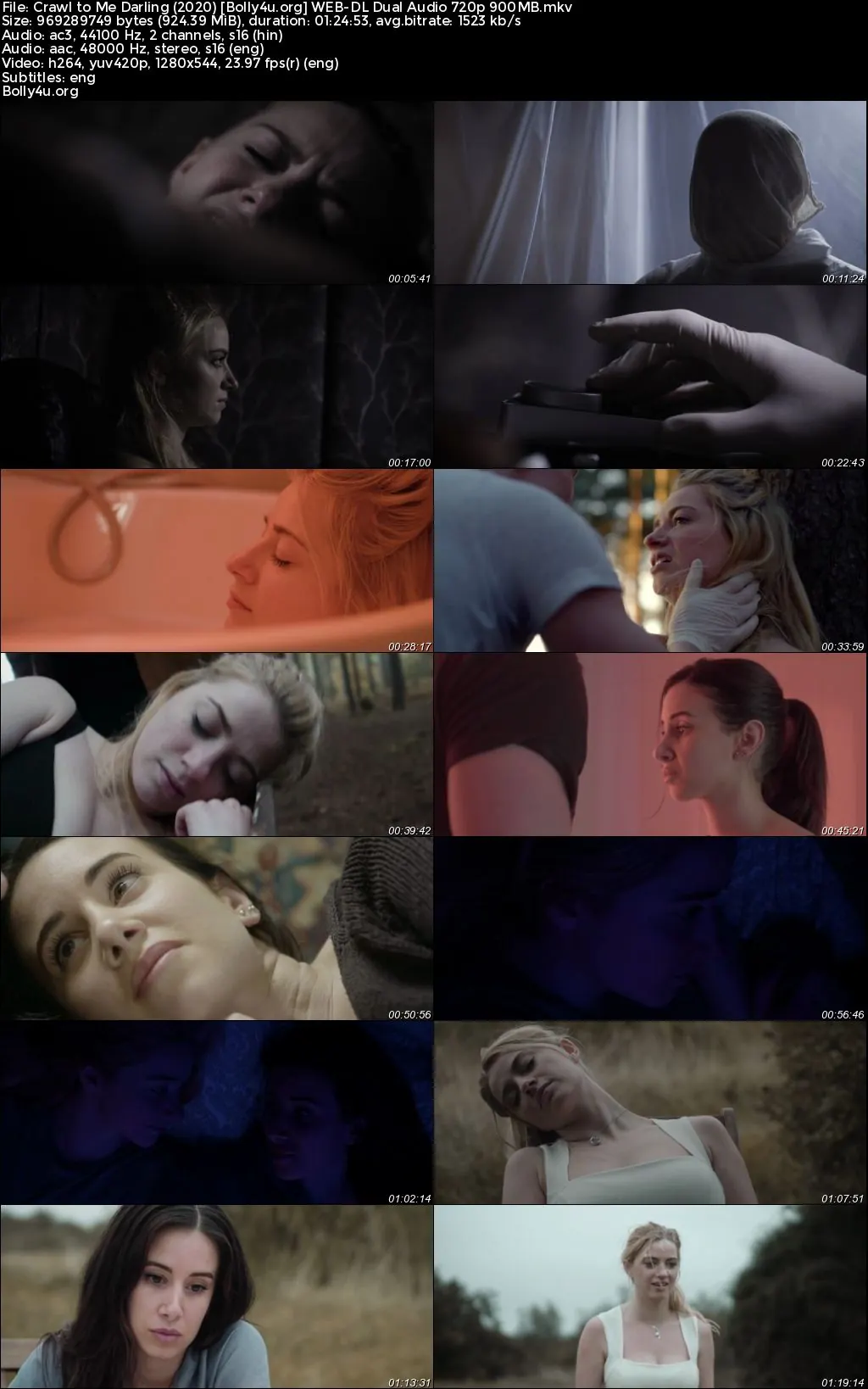 Crawl to Me Darling 2020 WEB-DL Hindi Dual Audio Full Movie Download 720p  480p