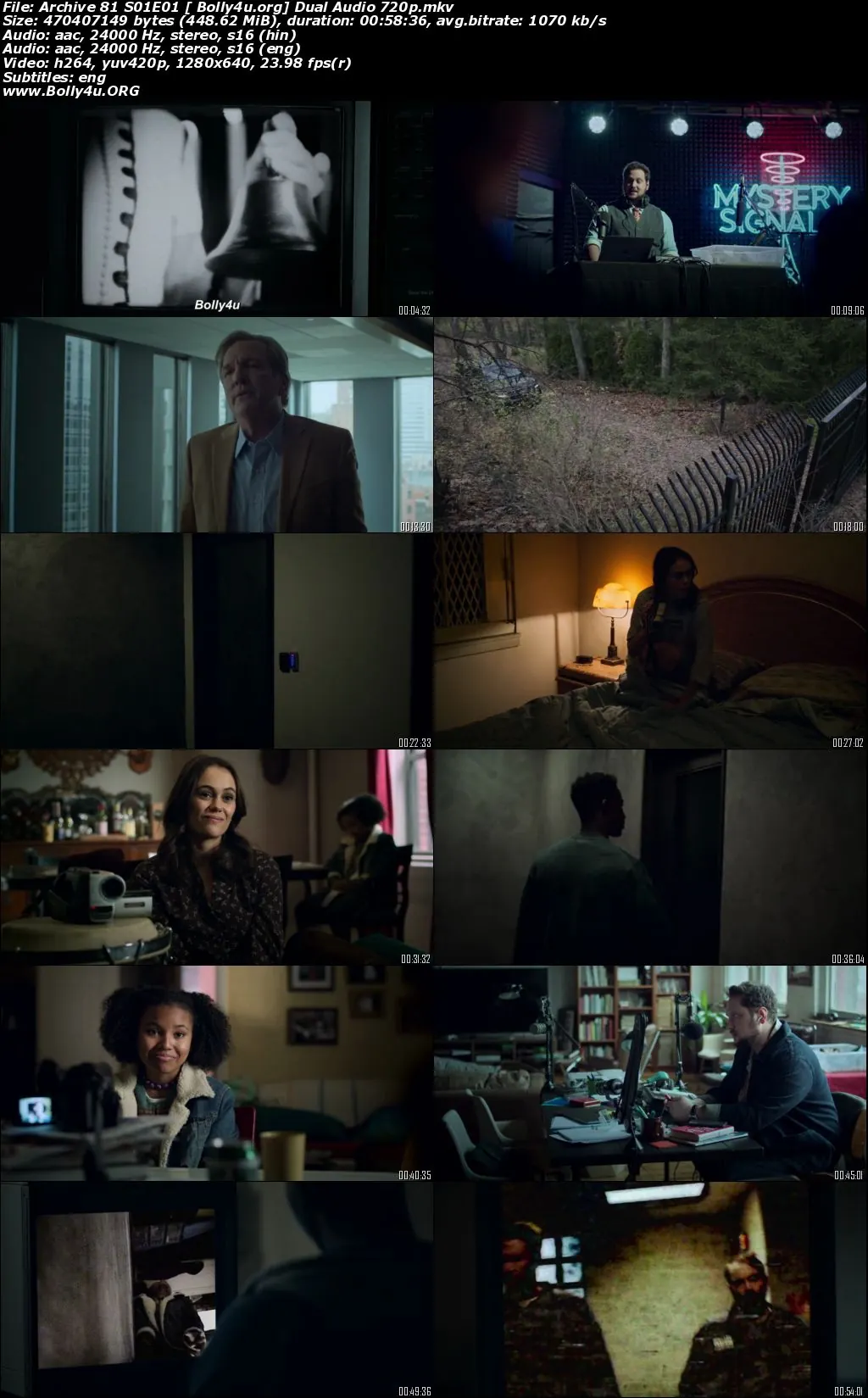 Archive 81 2022 WEB-DL 3GB Hindi Dual Audio S01 Download 720p