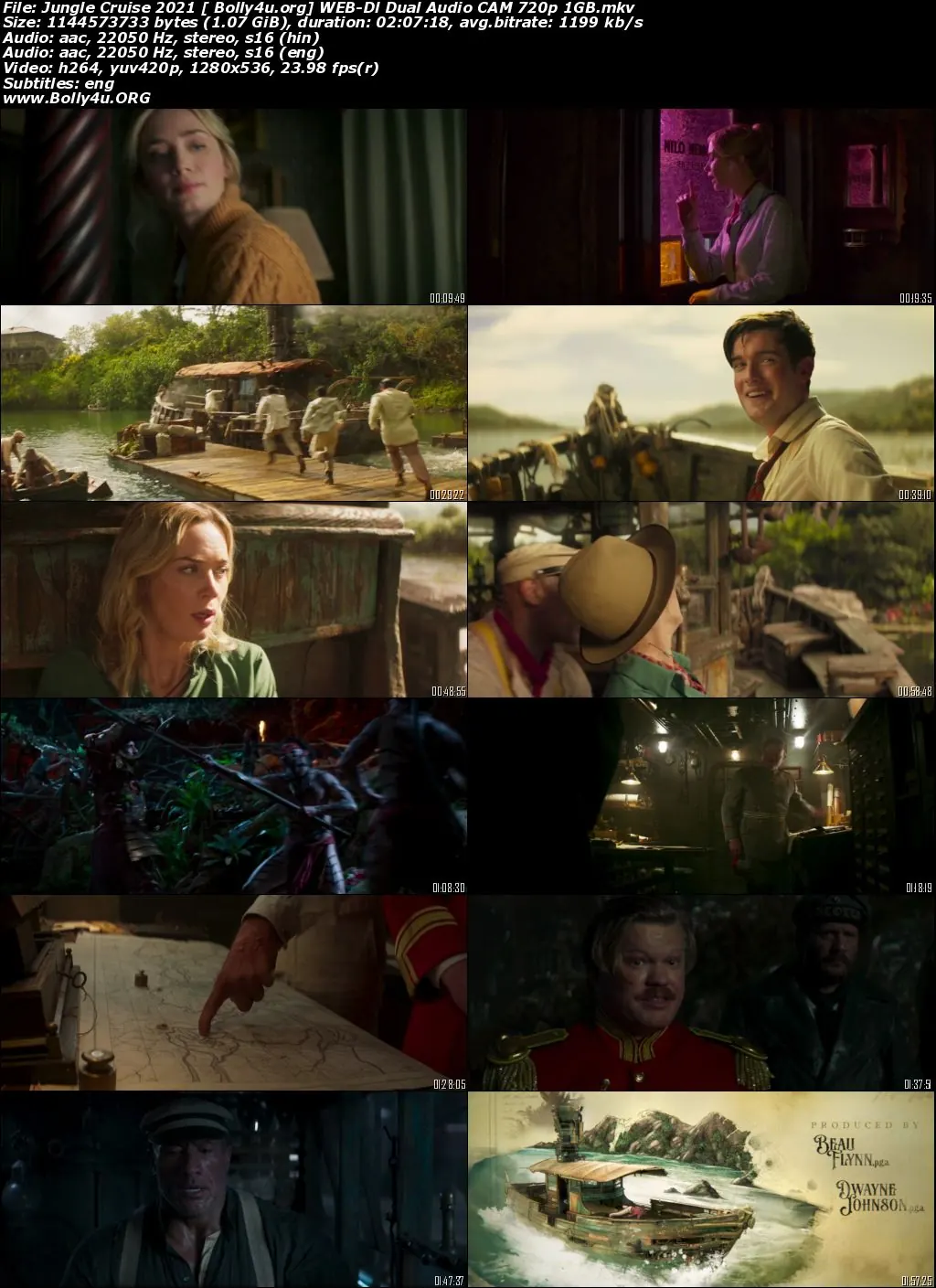 Jungle Cruise 2021 WEB-DL 1GB Hindi CAM Dual Audio 720p Download Jungle Cruise 2021 WEB-DL 1GB Hindi CAM Dual Audio 720p Download