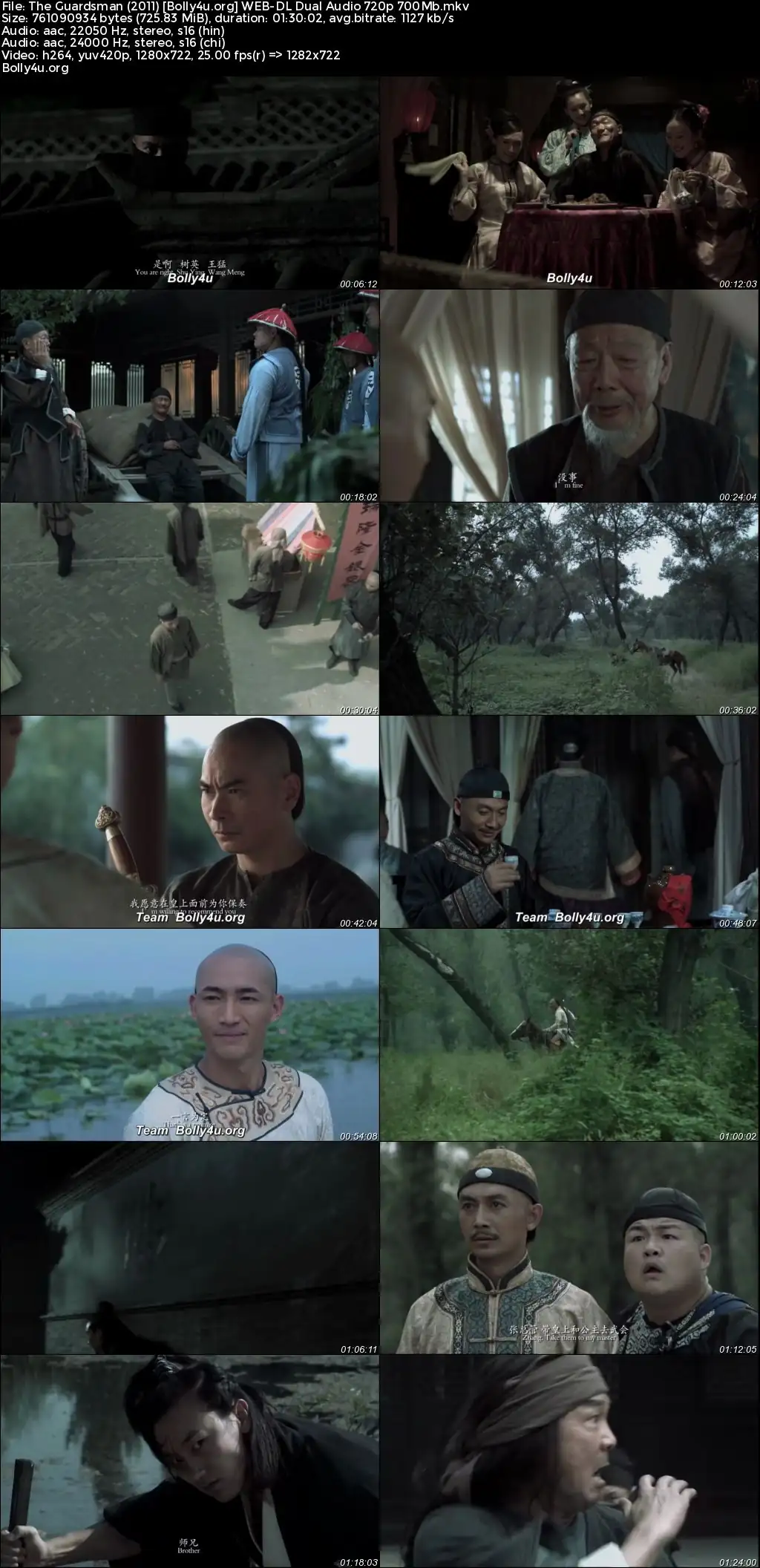 The Guardsman 2011 WEB-DL Hindi Dual Audio Full Movie Download 720p  480p