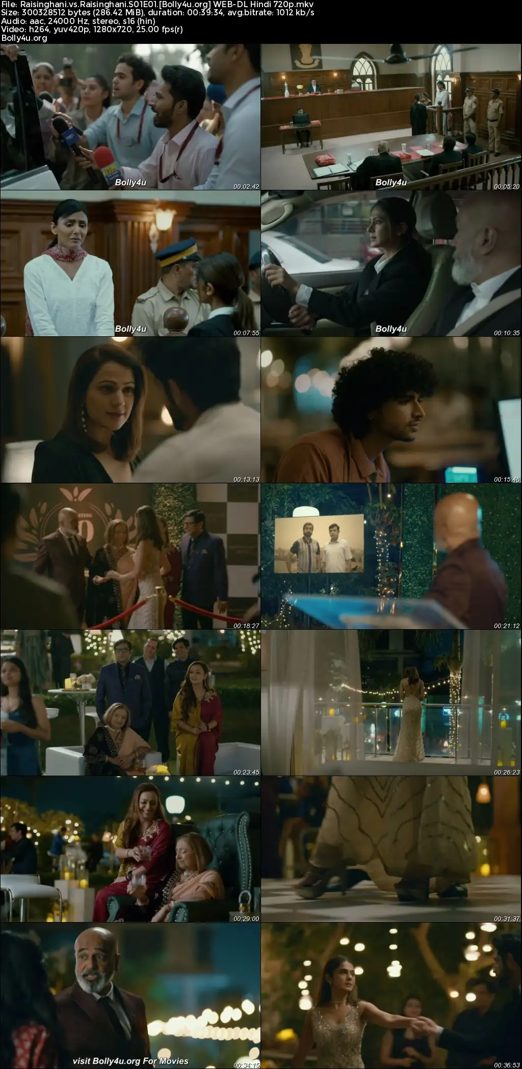 Raisinghani vs Raisinghani 2024 WEB-DL Hindi S01 Complete Download 720p