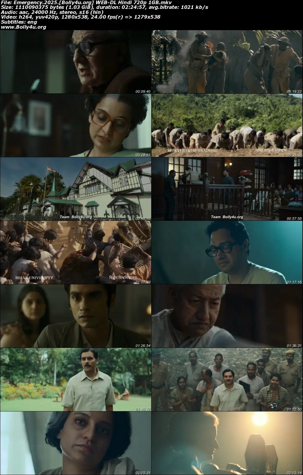 Emergency 2025 WEB-DL Hindi Full Movie Download 1080p  720p  480p