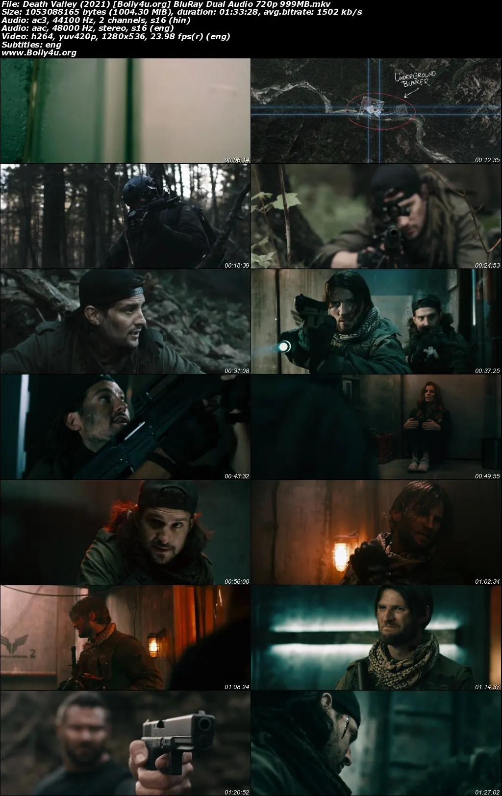 Death Valley 2021 BluRay Hindi Dual Audio Full Movie Download 720p  480p