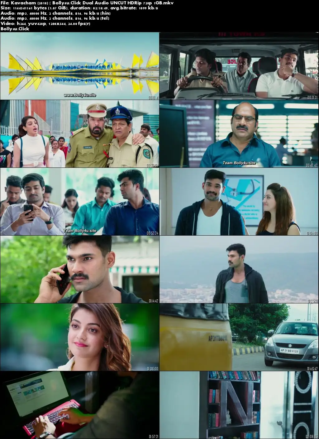 Kavacham 2018 HDRip 1GB UNCUT Hindi Dual Audio 720p Download