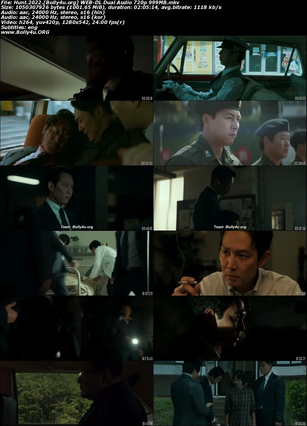 Hunt 2022 WEB-DL Hindi Dual Audio ORG Full Movie Download 1080p  720p  480p