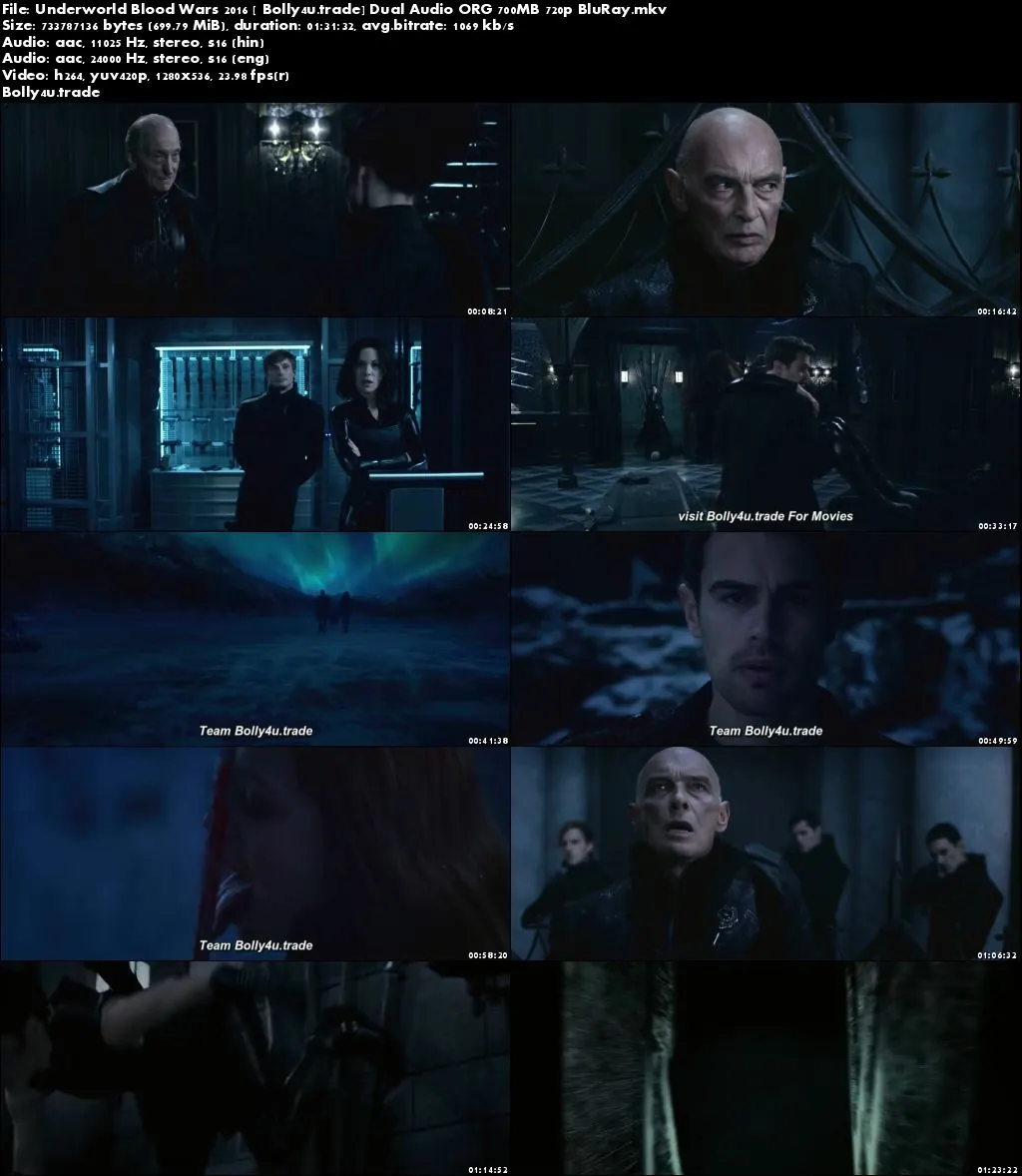 Underworld Blood Wars 2016 BluRay 280Mb Hindi Dual Audio ORG 480p Download