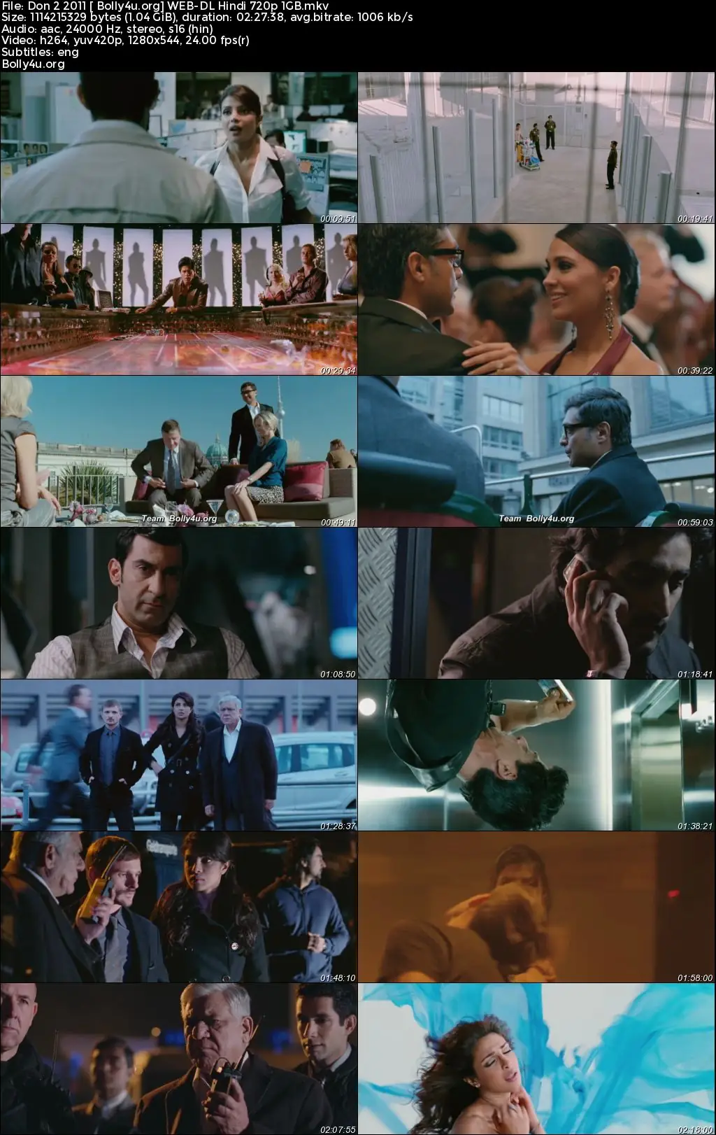 Don 2 2011 WEB-DL Hindi Full Movie Download 1080p  720p  480p