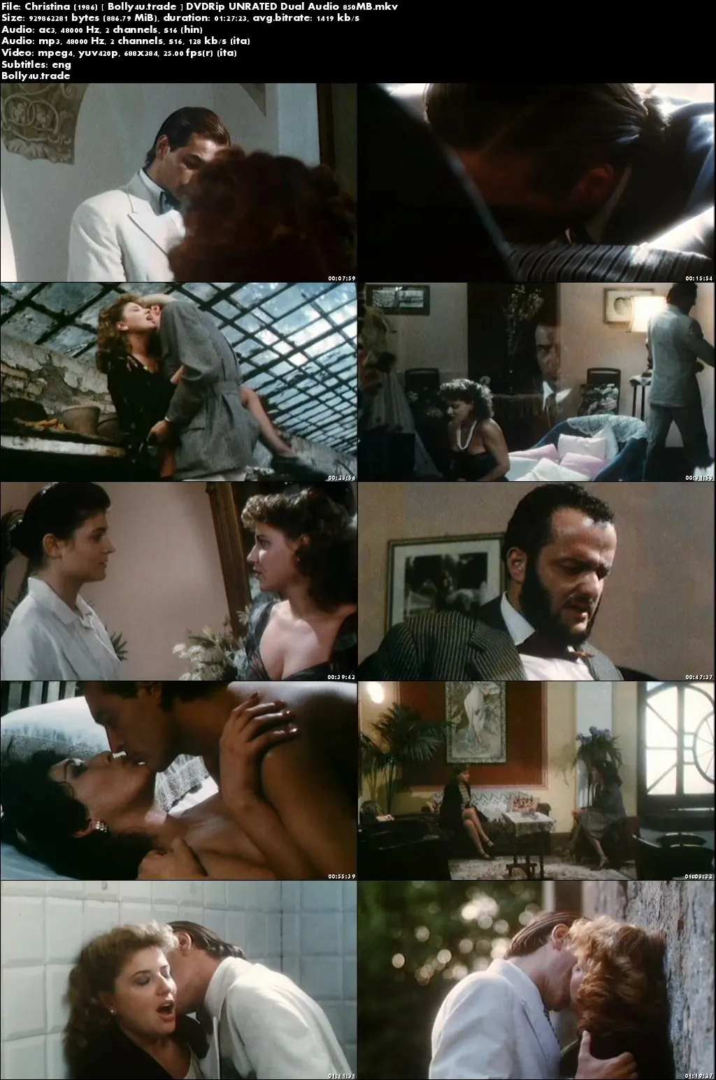  Christina 1986 DVDRip 850MB UNRATED Hindi Dual Audio x264 Download