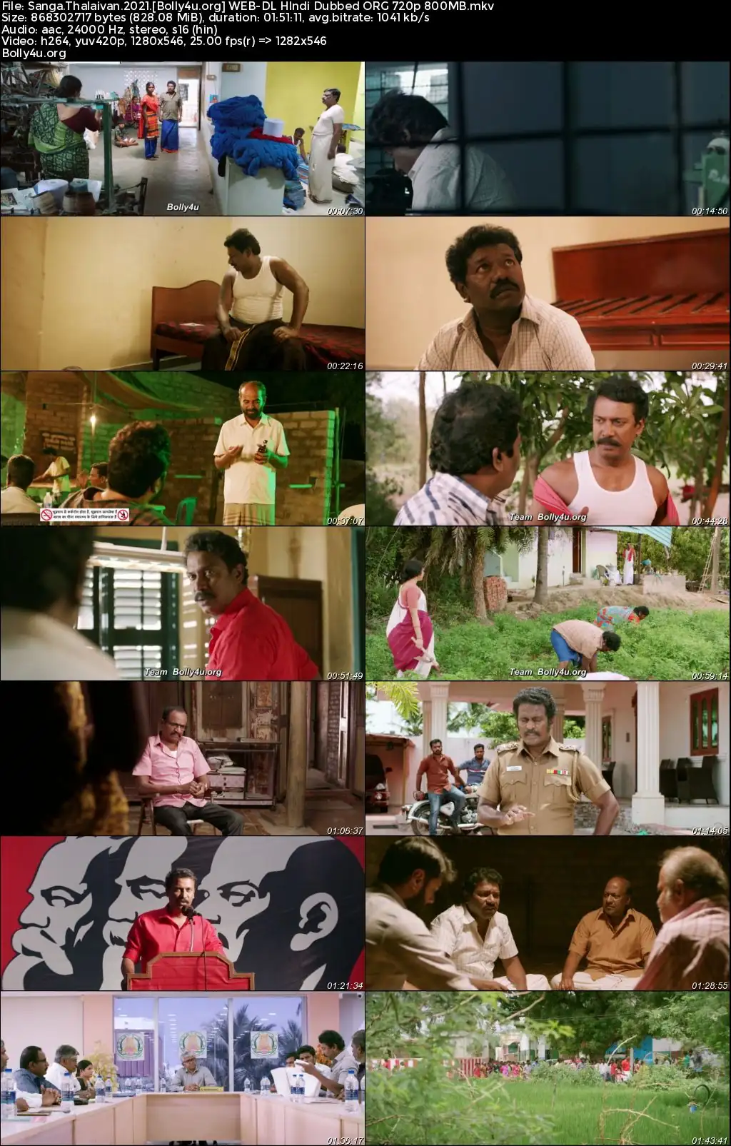 Sanga Thalaivan 2021 WEB-DL Hindi Dubbed ORG Full Movie Download 1080p  720p  480p