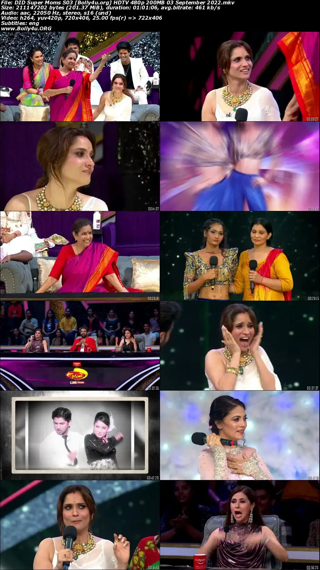 DID Super Moms S03 HDTV 480p 200MB 03 September 2022 Download