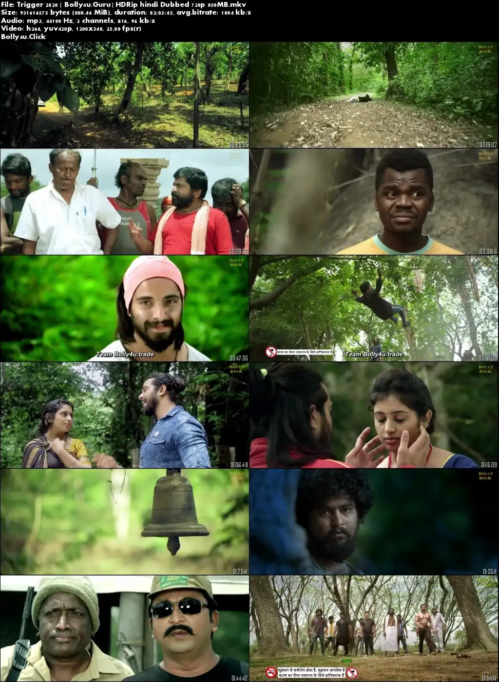 Trigger 2020 HDRip 850MB Hindi Dubbed 720p Download