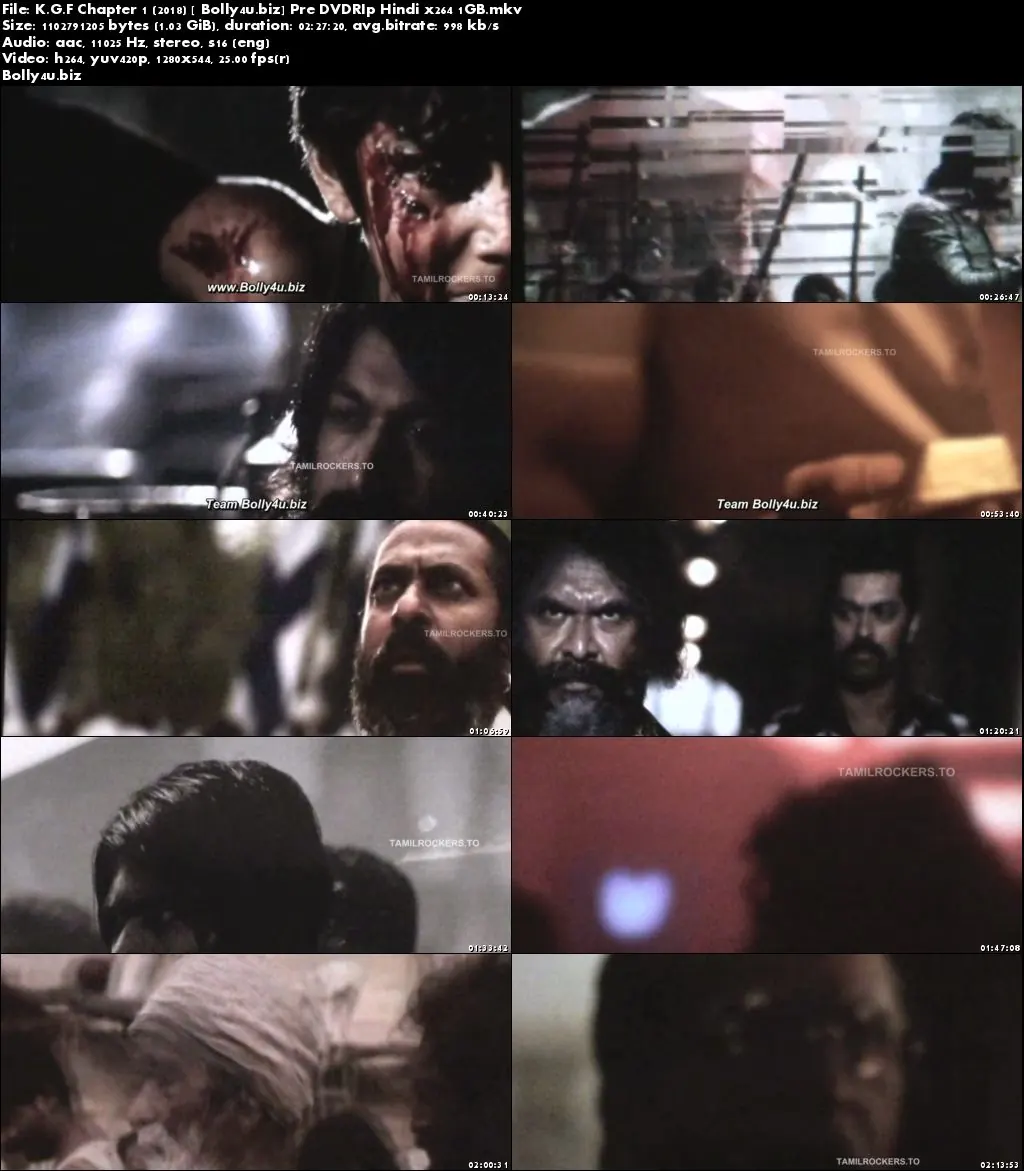 K.G.F Chapter 1 2018 Pre DVDRip 1GB Full Hindi Movie Download 720p K.G.F Chapter 1 2018 Pre DVDRip 1GB Full Hindi Movie Download 720p
