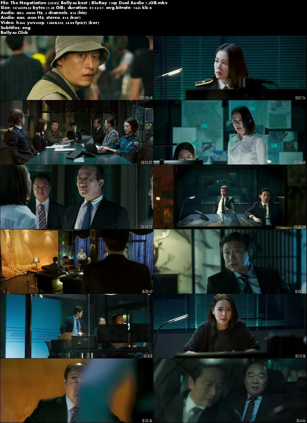The Negotiation 2018 BluRay 400Mb Hindi Dual Audio 480p Download