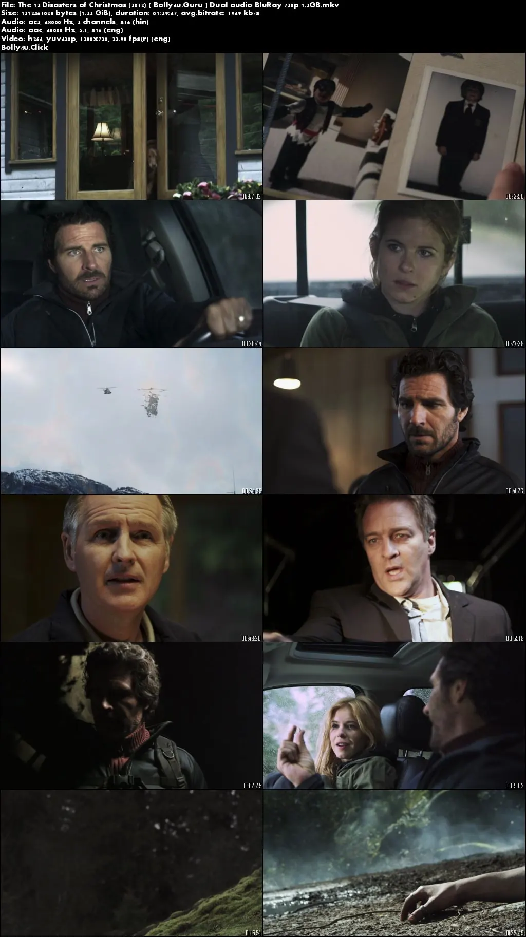 The 12 Disasters of Christmas 2012 BluRay Hindi Dual Audio 720p Download