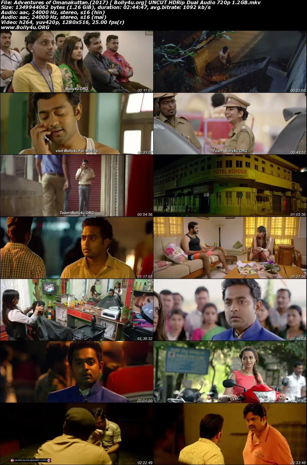 Adventures of Omanakuttan 2017 HDRip 1.2GB UNCUT Hindi Dual Audio 720p Download Adventures of Omanakuttan 2017 HDRip 1.2GB UNCUT Hindi Dual Audio 720p Download