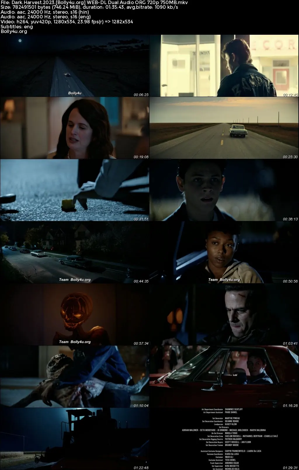 Dark Harvest 2023 WEB-DL Hindi Dual Audio ORG Full Movie Download 1080p  720p  480p