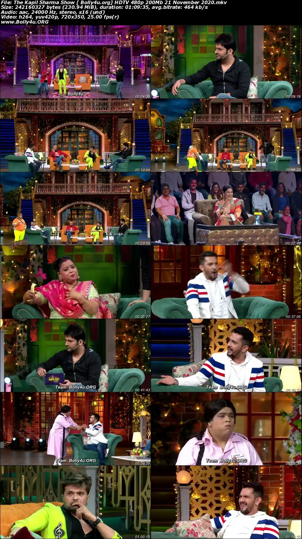 The Kapil Sharma Show HDTV 480p 200Mb 21 November 2020 Download The Kapil Sharma Show HDTV 480p 200Mb 21 November 2020 Download