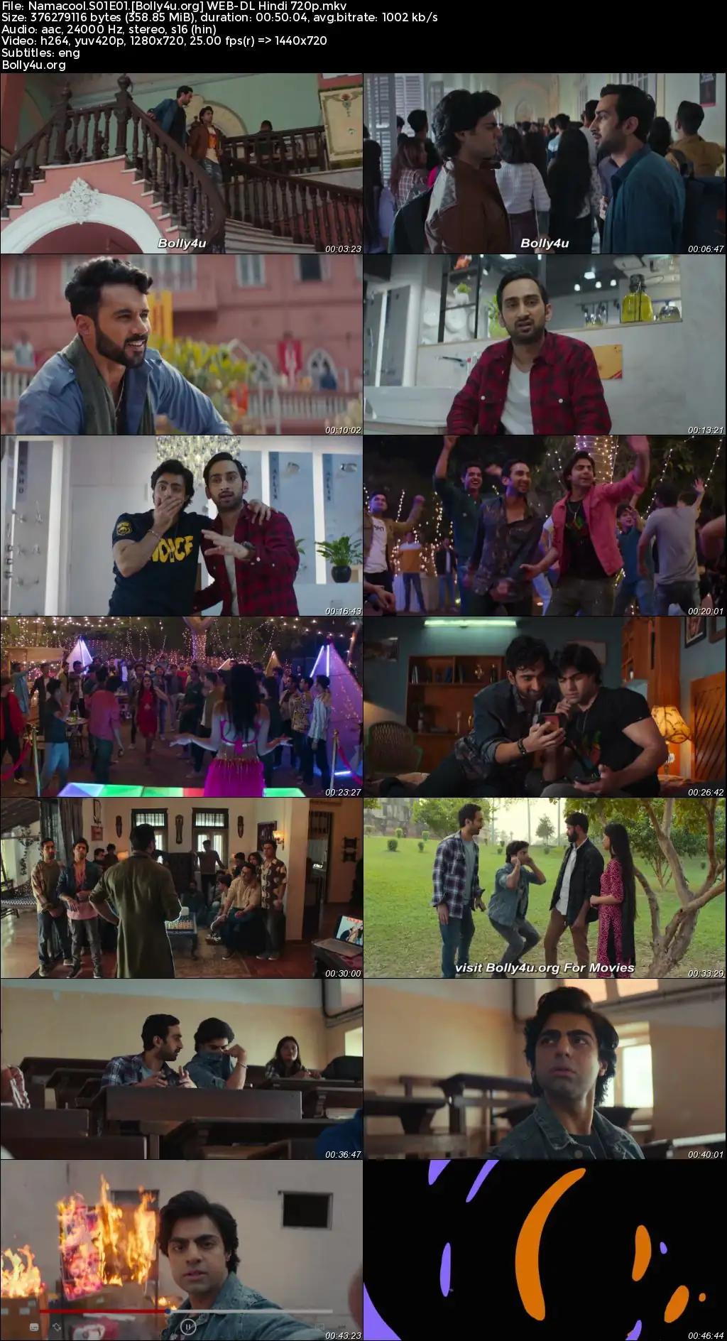 Namacool 2024 WEB-DL Hindi S01 Complete Download 720p