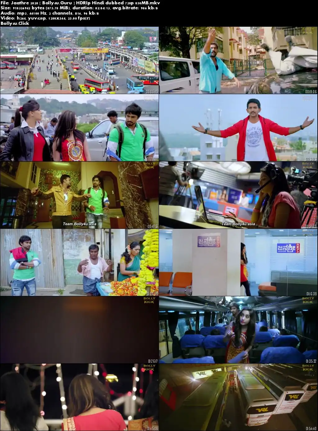 Jaathre 2020 HDRip 850Mb Hindi Dubbed 720p download
