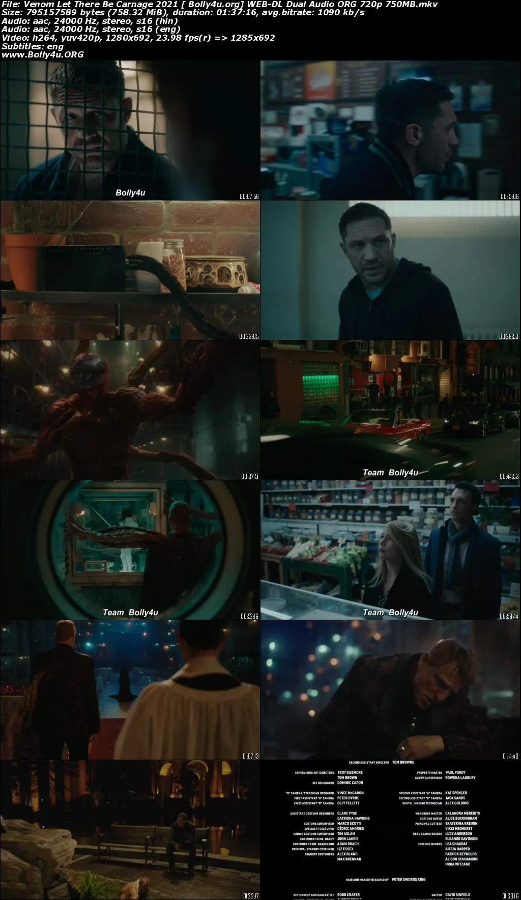Venom Let There Be Carnage 2021 WEB-DL 350MB Hindi Dual Audio ORG 480p Download Venom Let There Be Carnage 2021 WEB-DL 350MB Hindi Dual Audio ORG 480p Download